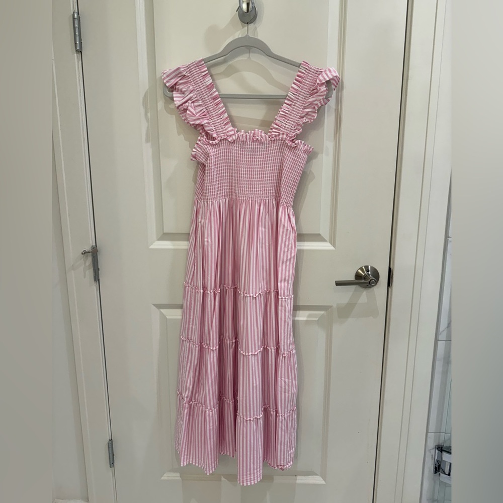 Hill House Home Bubblegum Pink Stripe Ellie Size: Small
